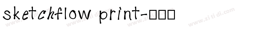 sketchflow print字体转换